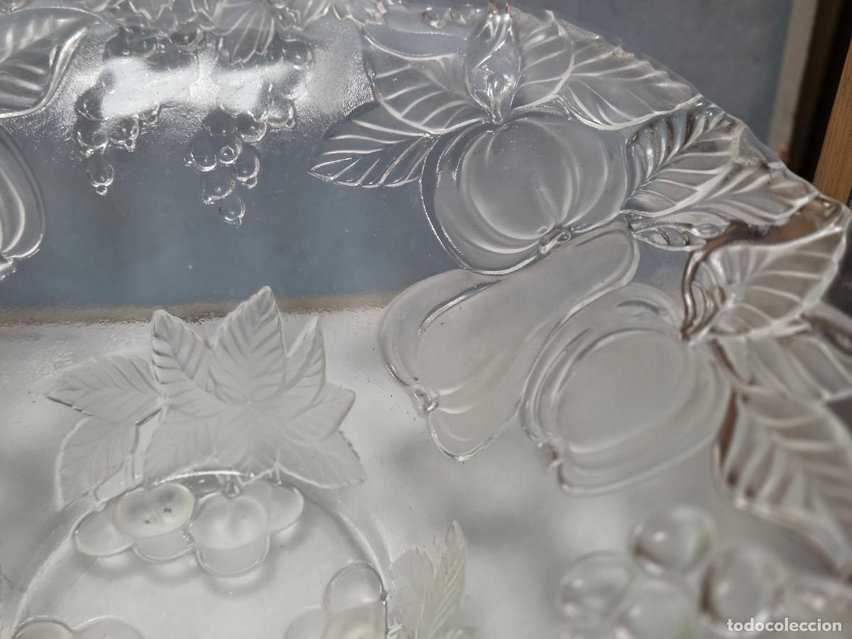 Vintage: centro de mesa de cristal labrado - Foto 4