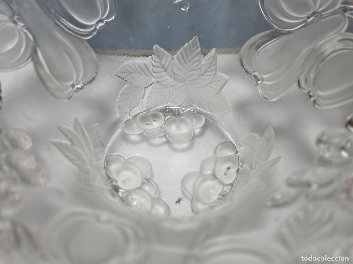 Vintage: centro de mesa de cristal labrado - Foto 5