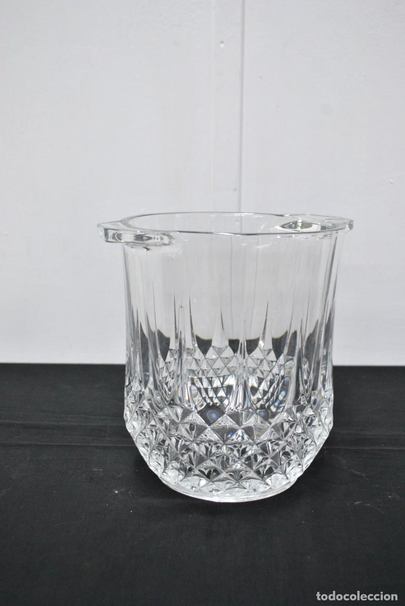 Vintage: CUBITERA DE CRISTAL TALLADO - Foto 2