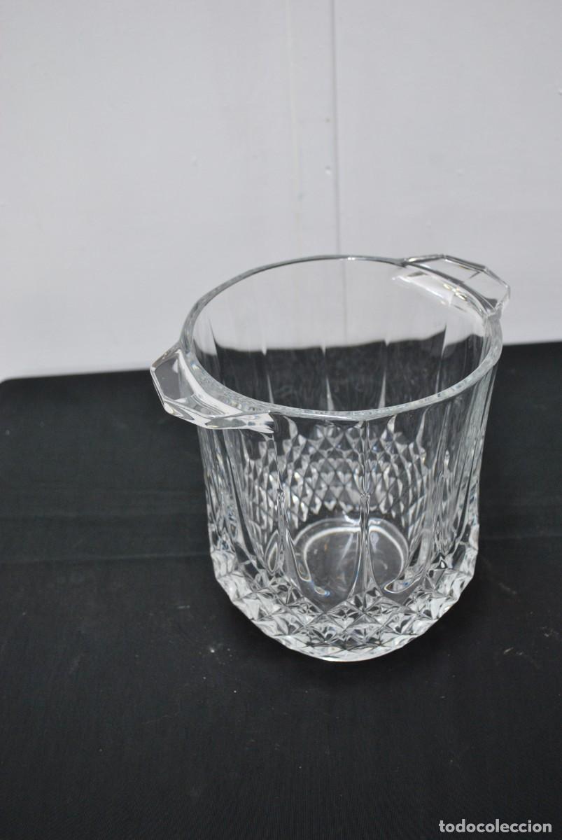 Vintage: CUBITERA DE CRISTAL TALLADO - Foto 3