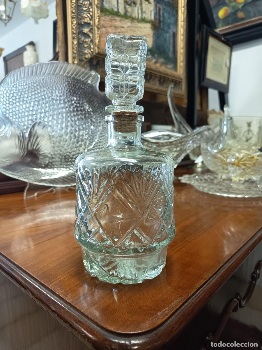 Vintage: Licorera cristal Rombo - Foto 1