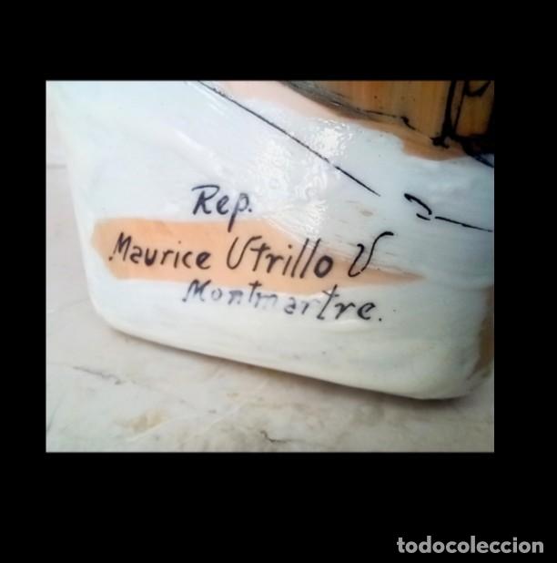 Vintage: Botella pintada a mano Utrillo - Foto 2