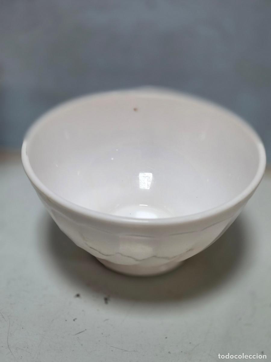 Vintage: cuenco de cristal opalino - Foto 1