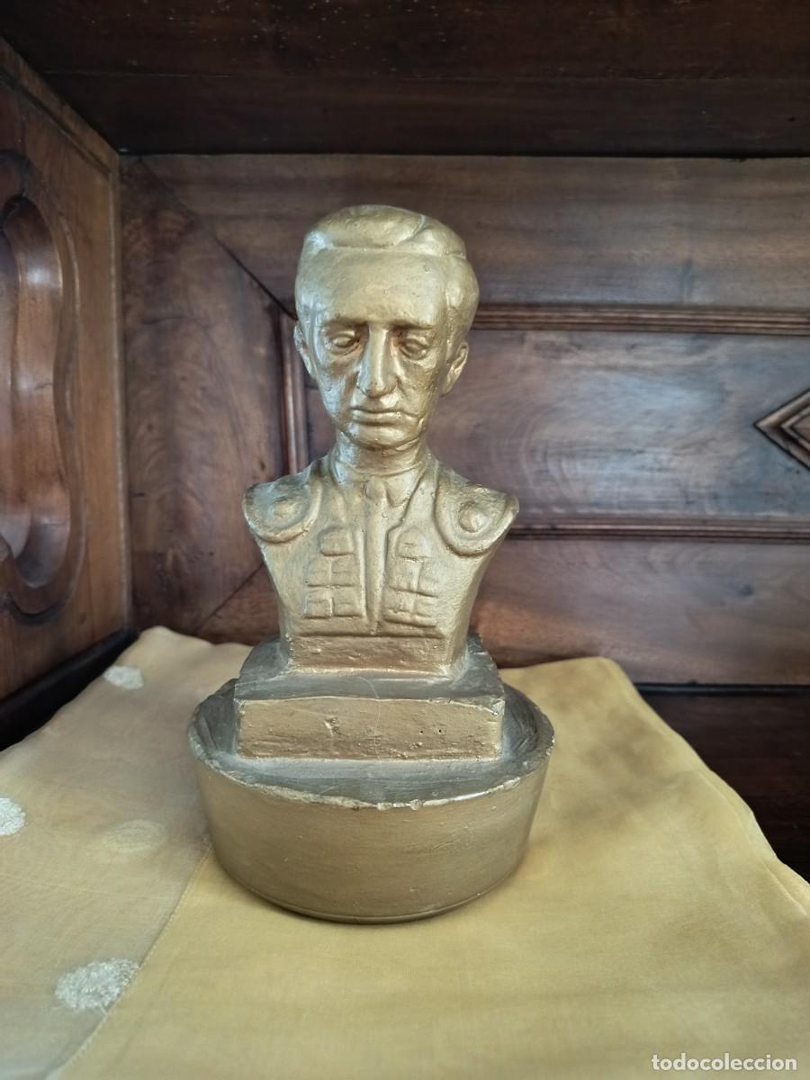 Vintage: Busto de Manolete - Escayola - Foto 1