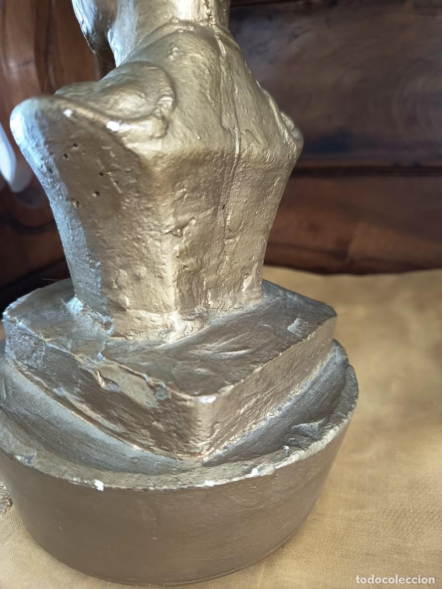 Vintage: Busto de Manolete - Escayola - Foto 7