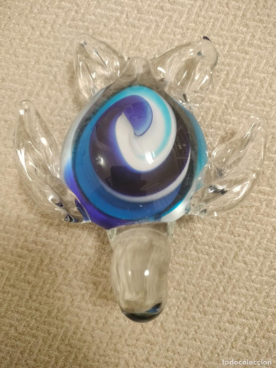 Vintage: Tortuga de cristal de Murano - Foto 2