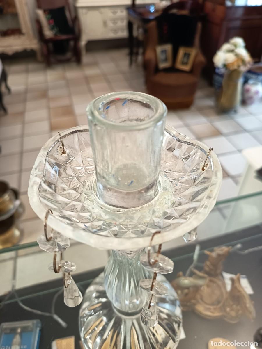 Vintage: Portavelas de cristal - Foto 6