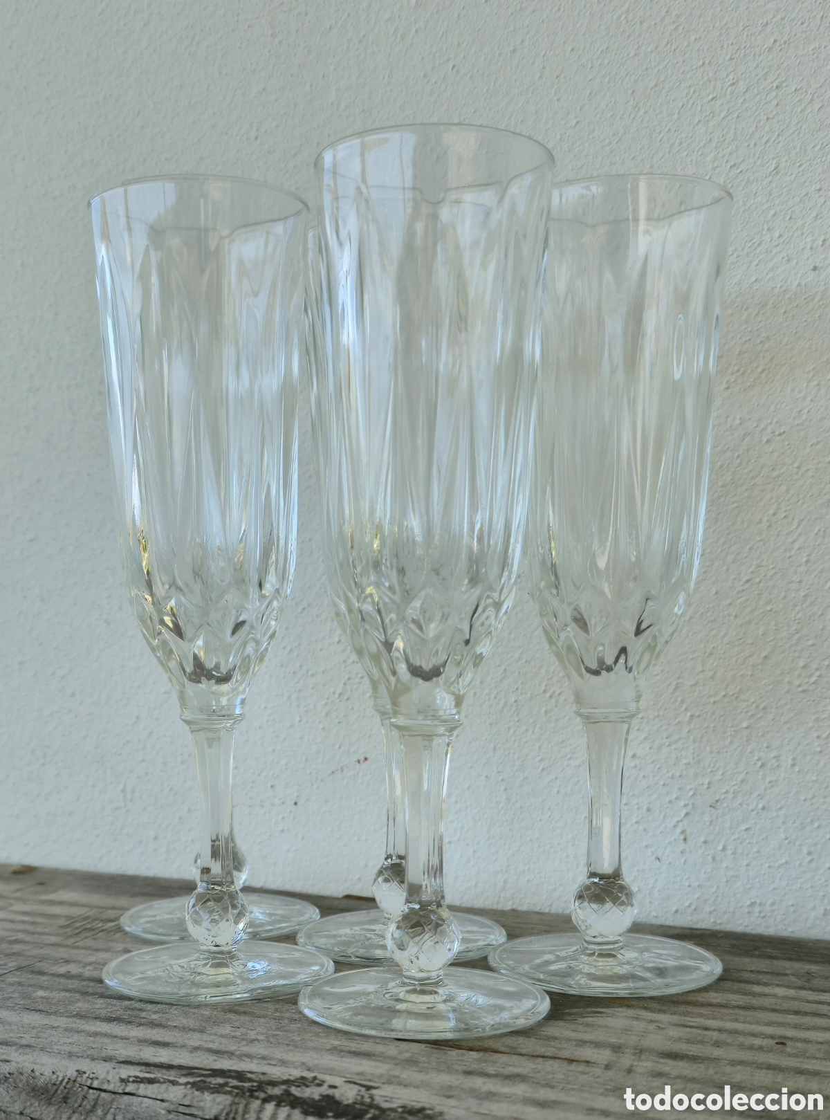 Vintage: Copas fl&ucirc;te vintage . - Foto 4