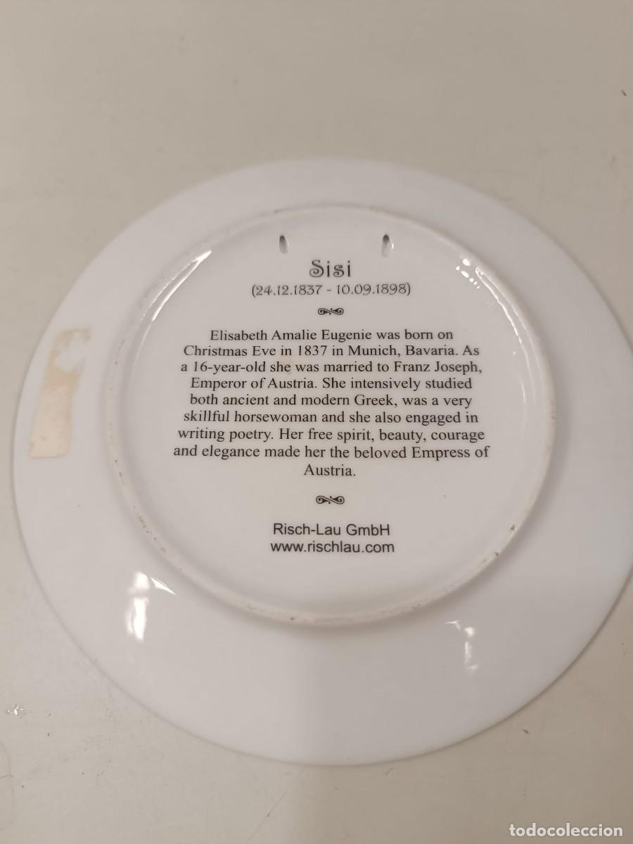 Vintage: Plato de Sissi Emperatriz - Foto 2