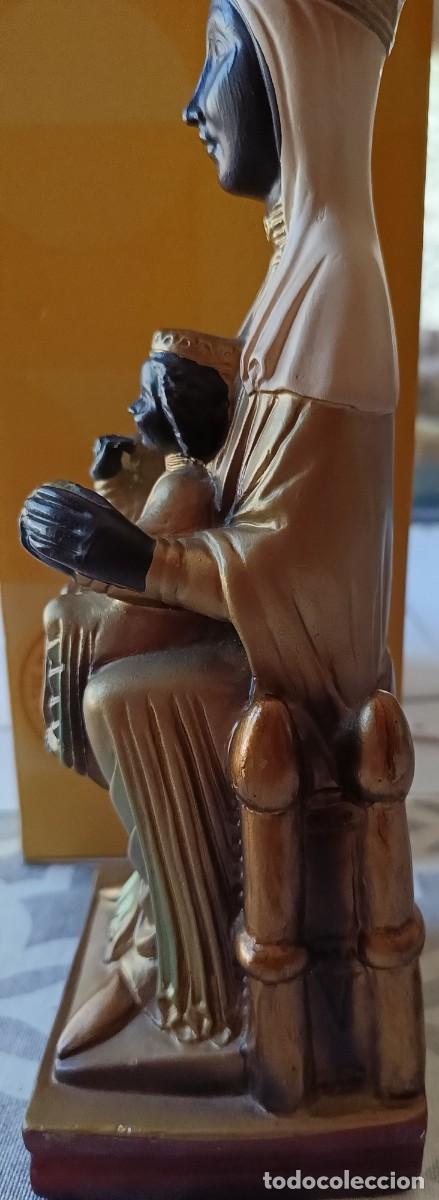 Vintage: Virgen de Monserrat dorada - Foto 5