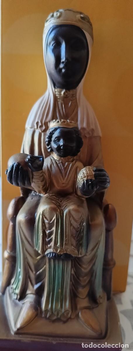 Vintage: Virgen de Monserrat dorada - Foto 1