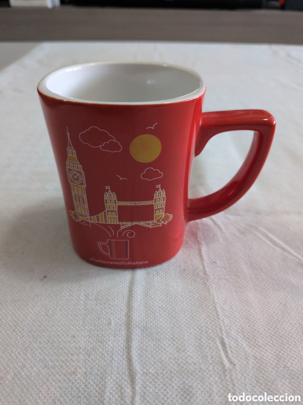 Vintage: Taza nescafe ciudades del mundo Londres