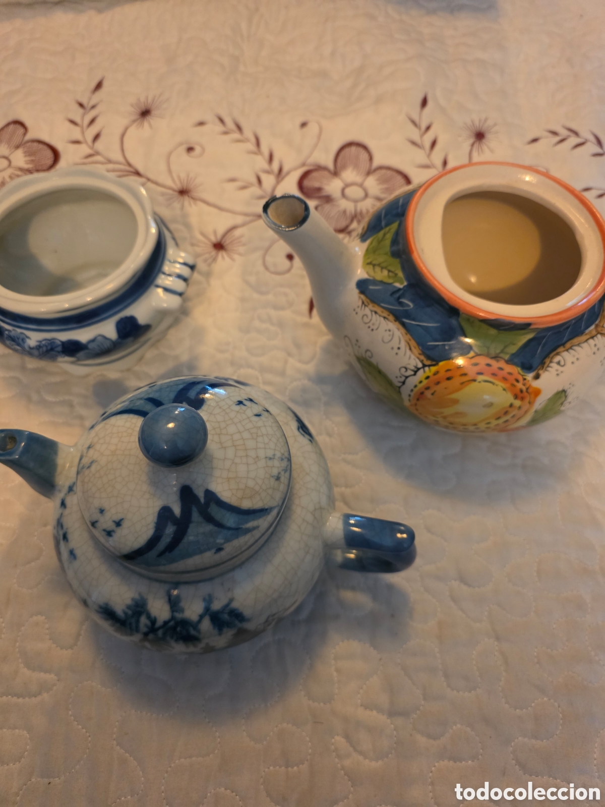 Vintage: CONJUNTO DE PORCELANA Y CER&Aacute;MICA