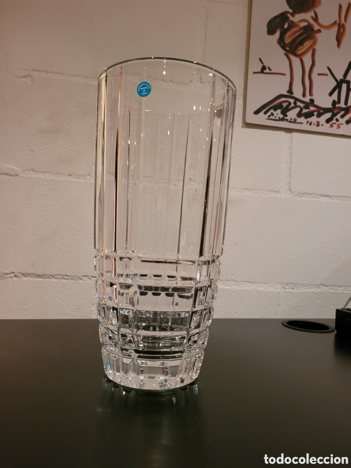 Vintage: JARRON DE CRISTAL, TIFFANY