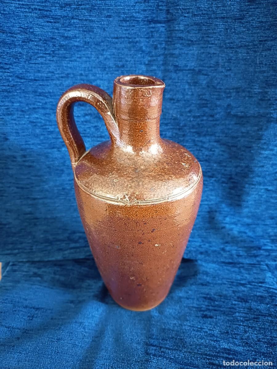 Vintage: Jarra de gres esmaltado - Foto 1