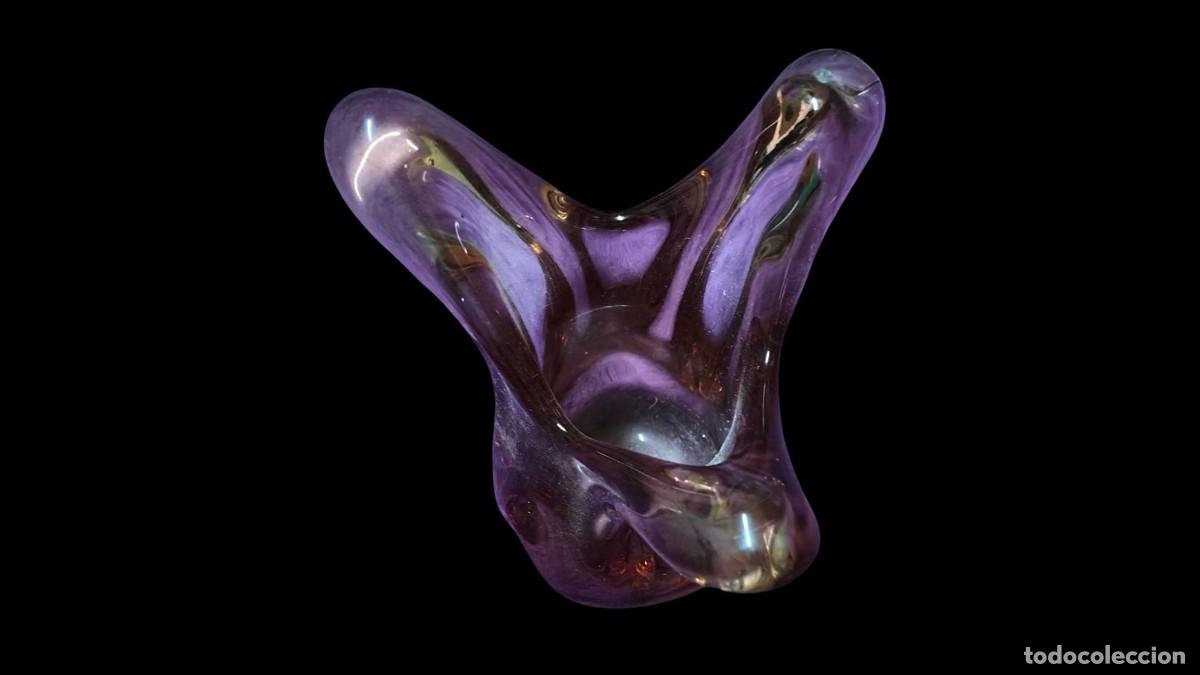 Vintage: Deslumbrante Jarr&oacute;n de Cristal de Murano A&ntilde;os 70 - T&eacute;cnica Sommerso