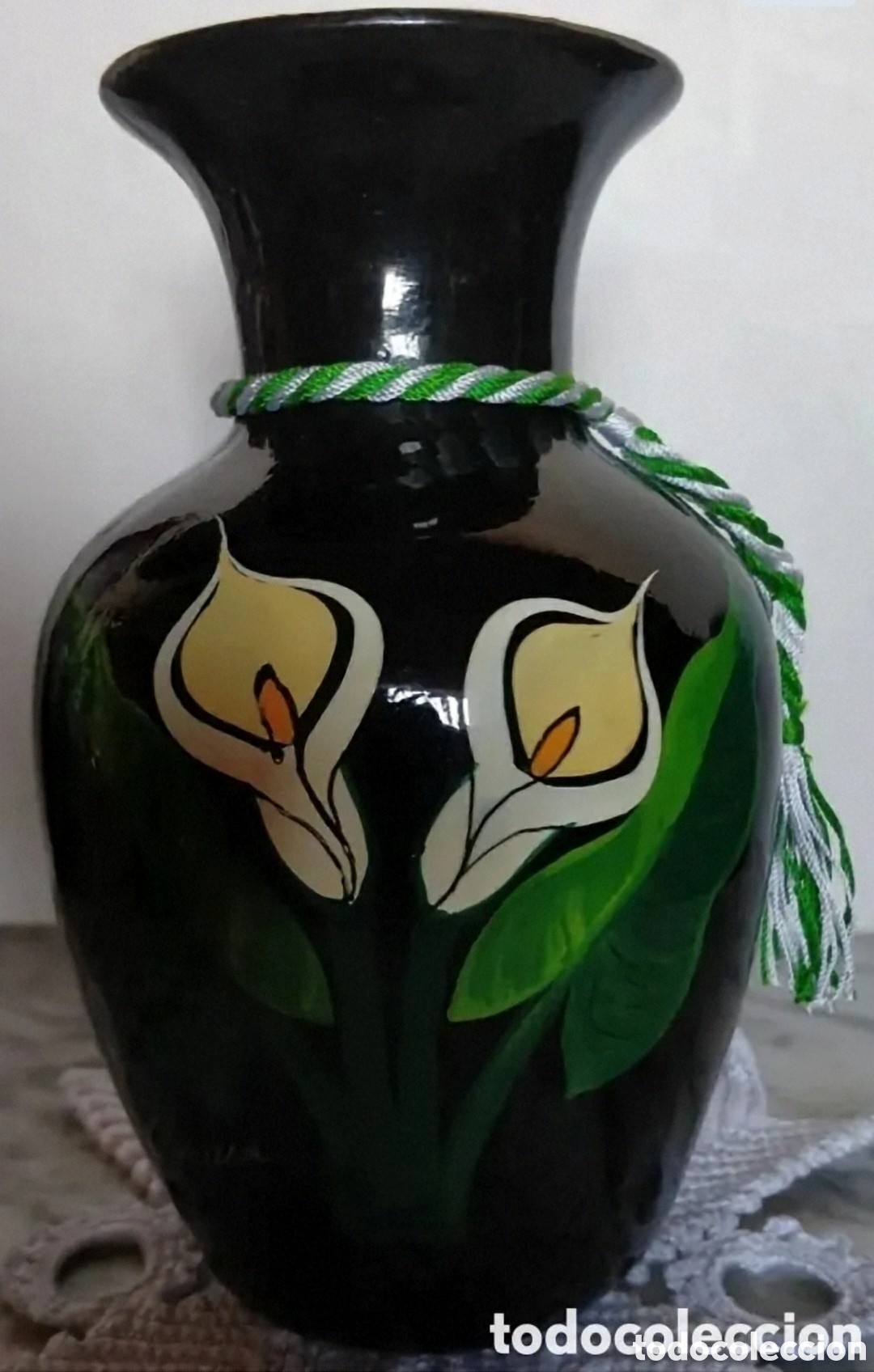 Vintage: Jarr&oacute;n de Barro Negro de Oaxaca