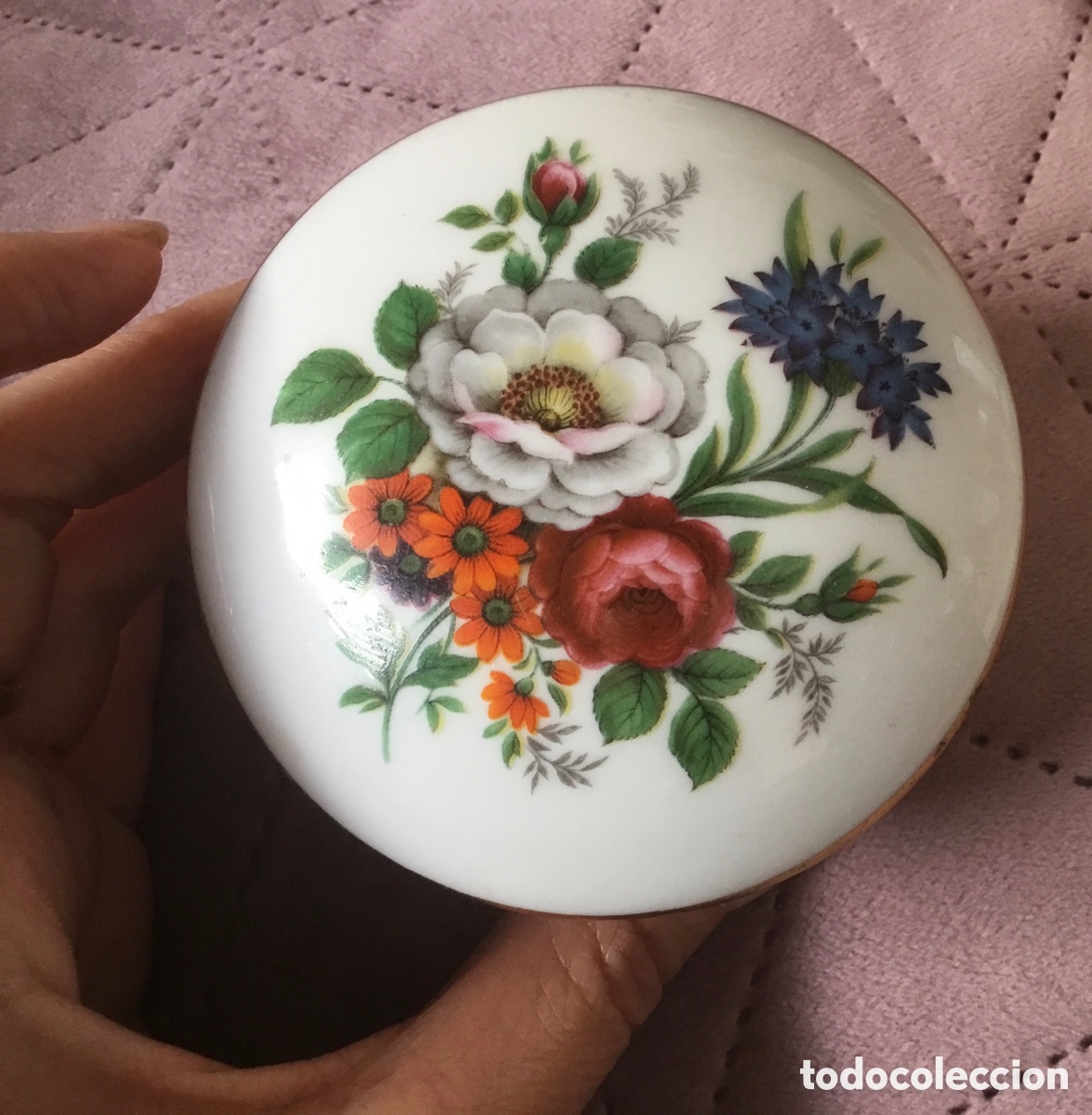 Vintage: Caja porcelana francesa Limoges