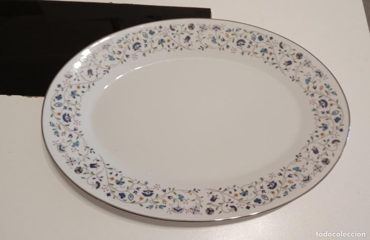 Vintage: HERMOSA FUENTE GRANDE OVALADA DE PORCELANA FINA, HECHO POR NORITAKE, RC, ROYAL CERAMICS