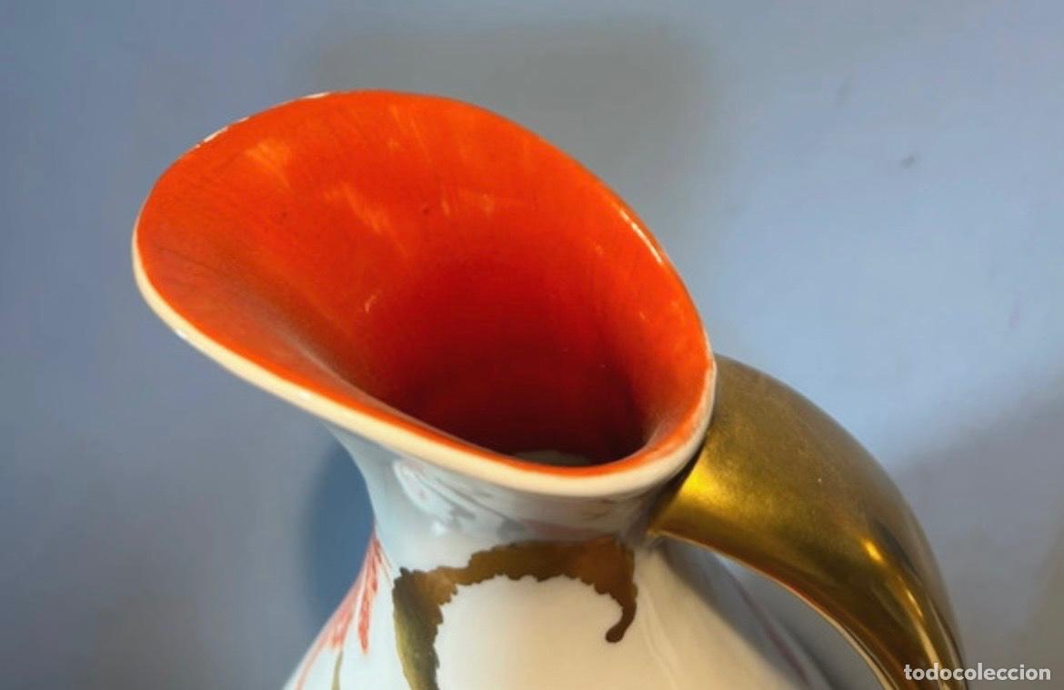 Vintage: 2 jarrones porcelana Hispania - Foto 6