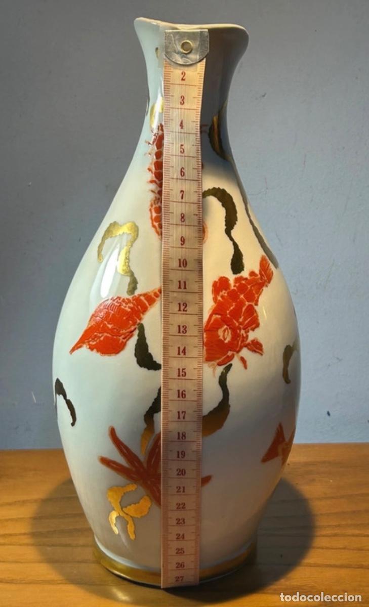 Vintage: 2 jarrones porcelana Hispania - Foto 8