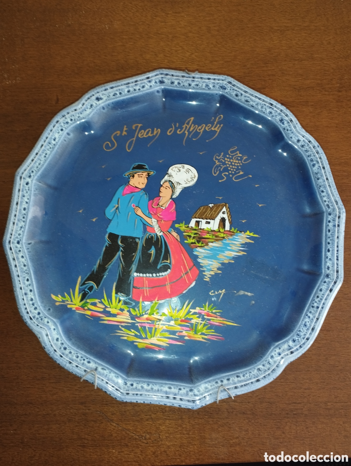 Vintage: Plato decorativo Vintage St Jean d'Angely
