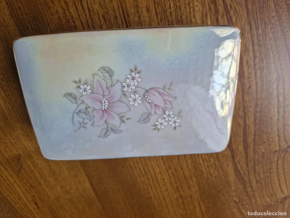 Vintage: CAJA DE PORCELANA SANBO MANISES