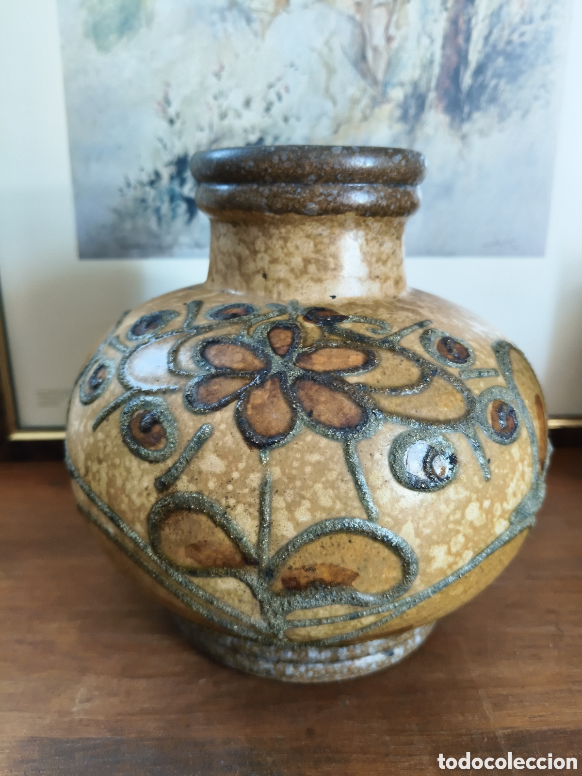 Vintage: Strehla VASE , JARRON CERAMICA LAVA STREHLA GDR ALEMANIA ORIENTAL KERAMICK 70S VINTAGE