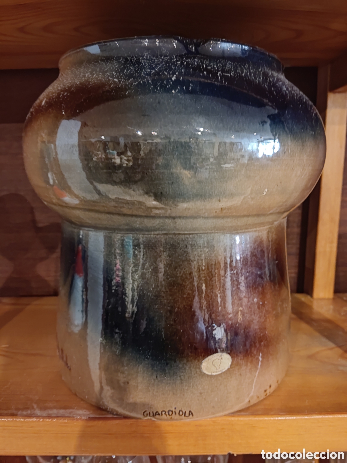 Vintage: Jarr&oacute;n vidriado Josep Guardiola