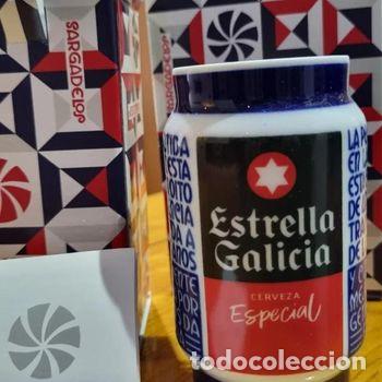 Vintage: Lata Sargadelos. Nueva en caja original.