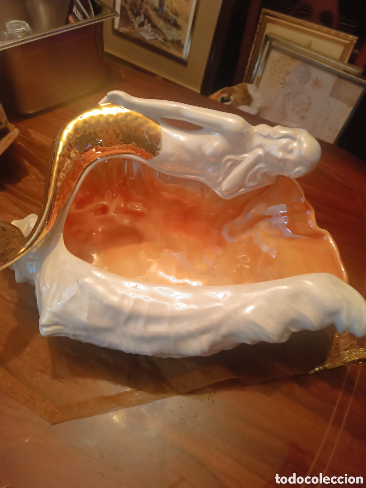 Vintage: Centro de mesa cer&aacute;mica