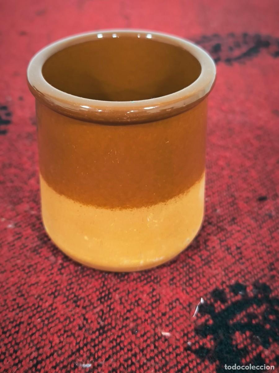 Vintage: Vaso De Cer&aacute;mica Bicolor &ndash; Dise&ntilde;o R&uacute;stico En Tonos Tierra Estilo Vintage