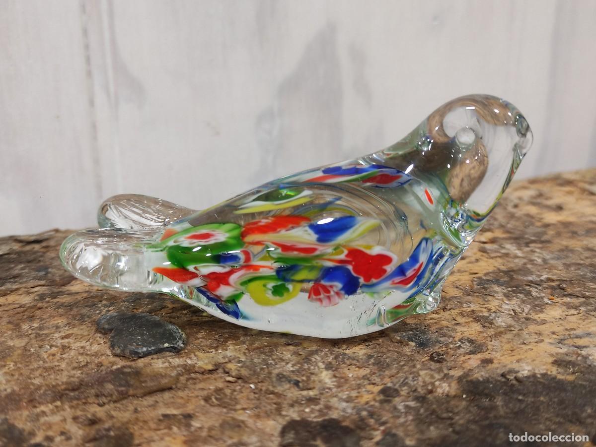 Vintage: Periquito cristal murano - Foto 1