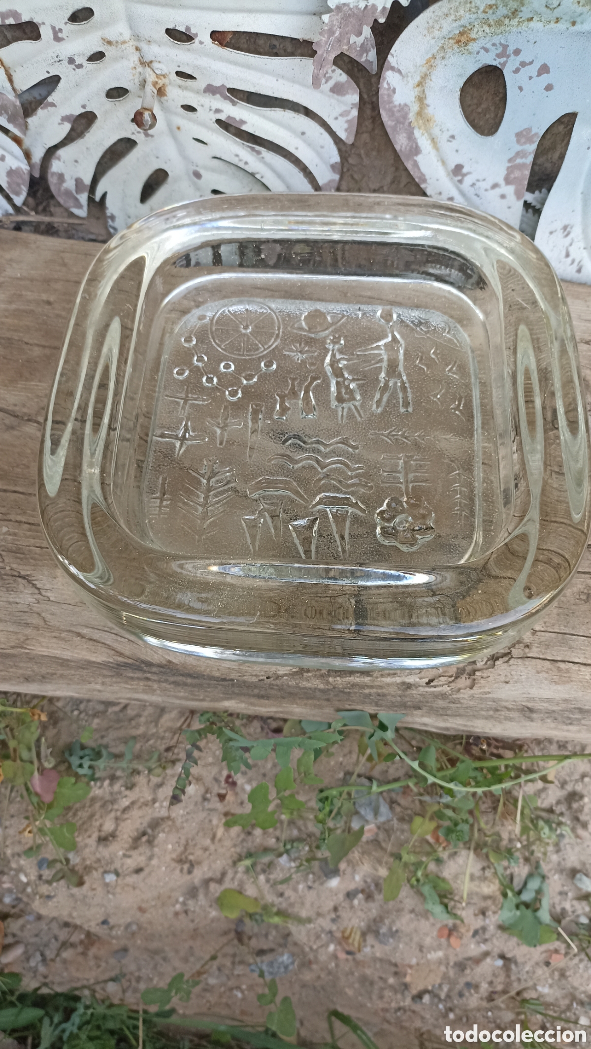 Vintage: Un precioso cuenco de cristal pukerberg 20/20 cm