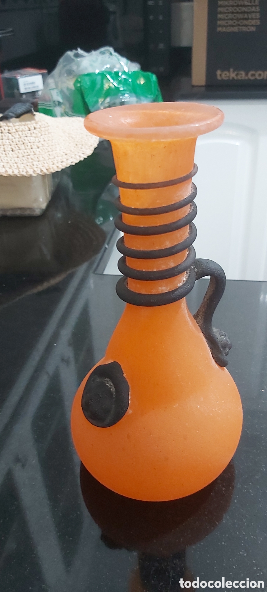 Vintage: Jarr&oacute;n Murano Antichi Angeli - Cristal Soplado - 18,5 cm