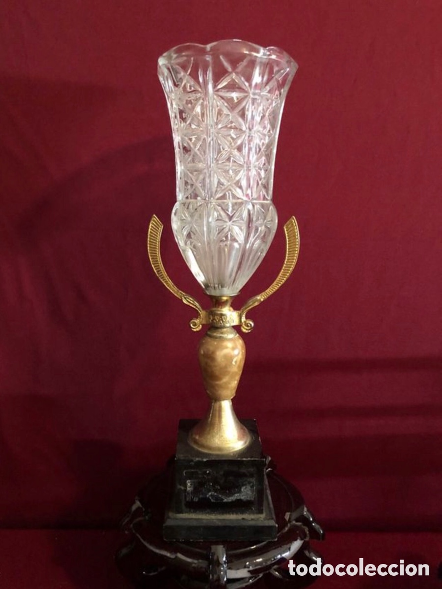 Vintage: Trofeo vintage cristal checo