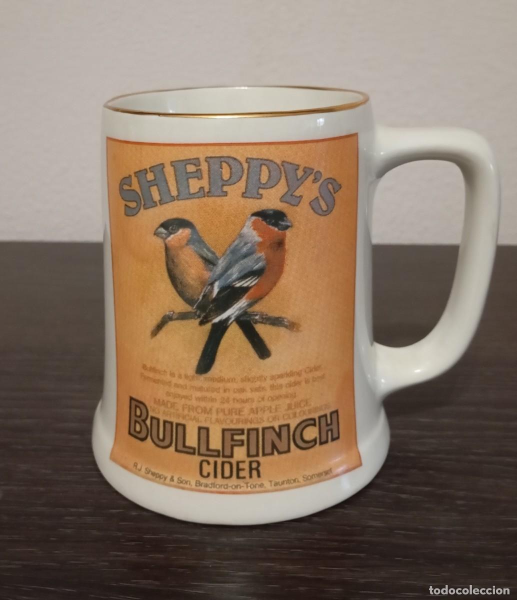 Vintage: JARRA DE CERVEZA PARA COLECCI&Oacute;NAR DE CER&Aacute;MICA,DE LA MARCA SHEPPY'S CIDER, VINTAGE DE LOS A&Ntilde;OS 70