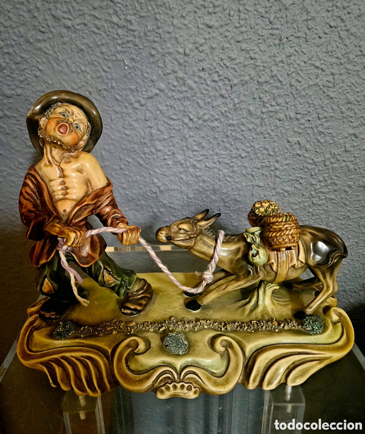 Vintage: Encantadora figura decorativa vintaje.