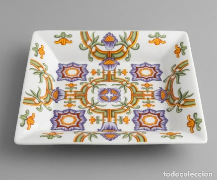 Vintage: Vaciabolsillos Cer&aacute;mica - Rep. Azulejo S. XVIII - Museo Habana - Cuba