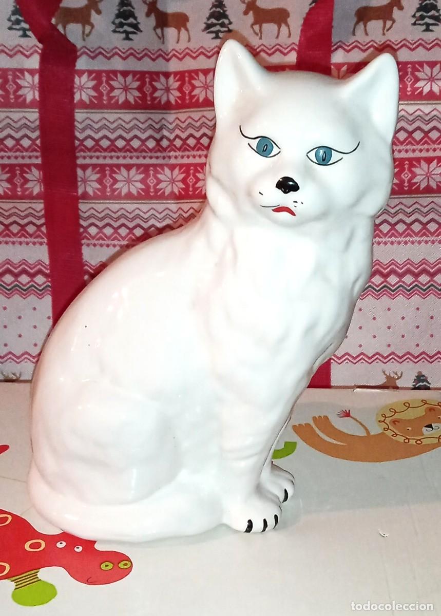 Vintage: GATO DE CERAMICA-A&Ntilde;OS 90