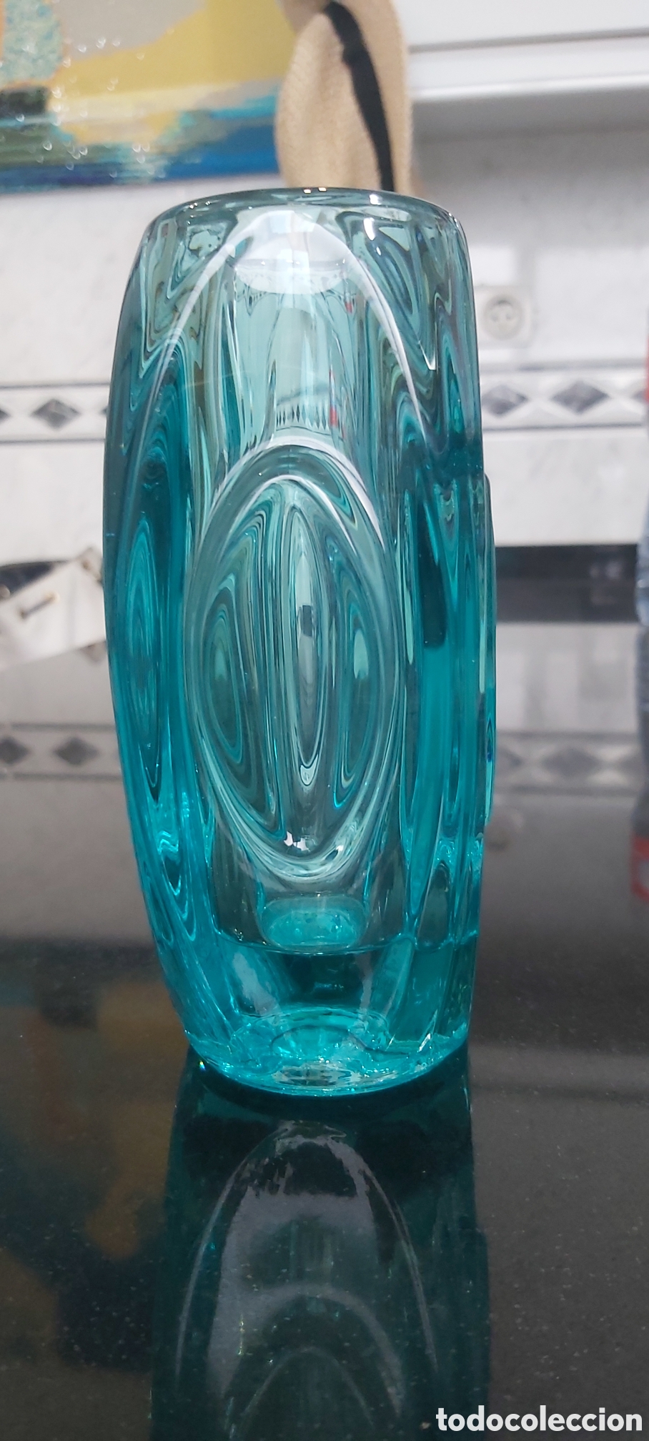 Vintage: Jarr&oacute;n 'Bullet' Rudolf Schr&ouml;tter Para Sklo Union