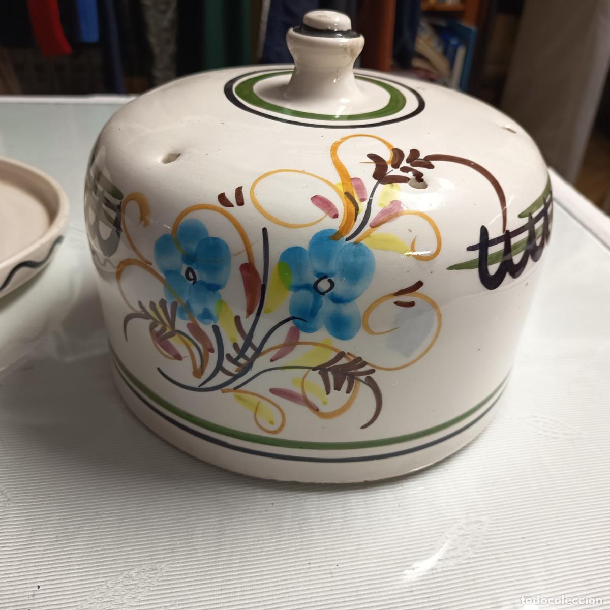 Vintage: Quesera porcelana vintage