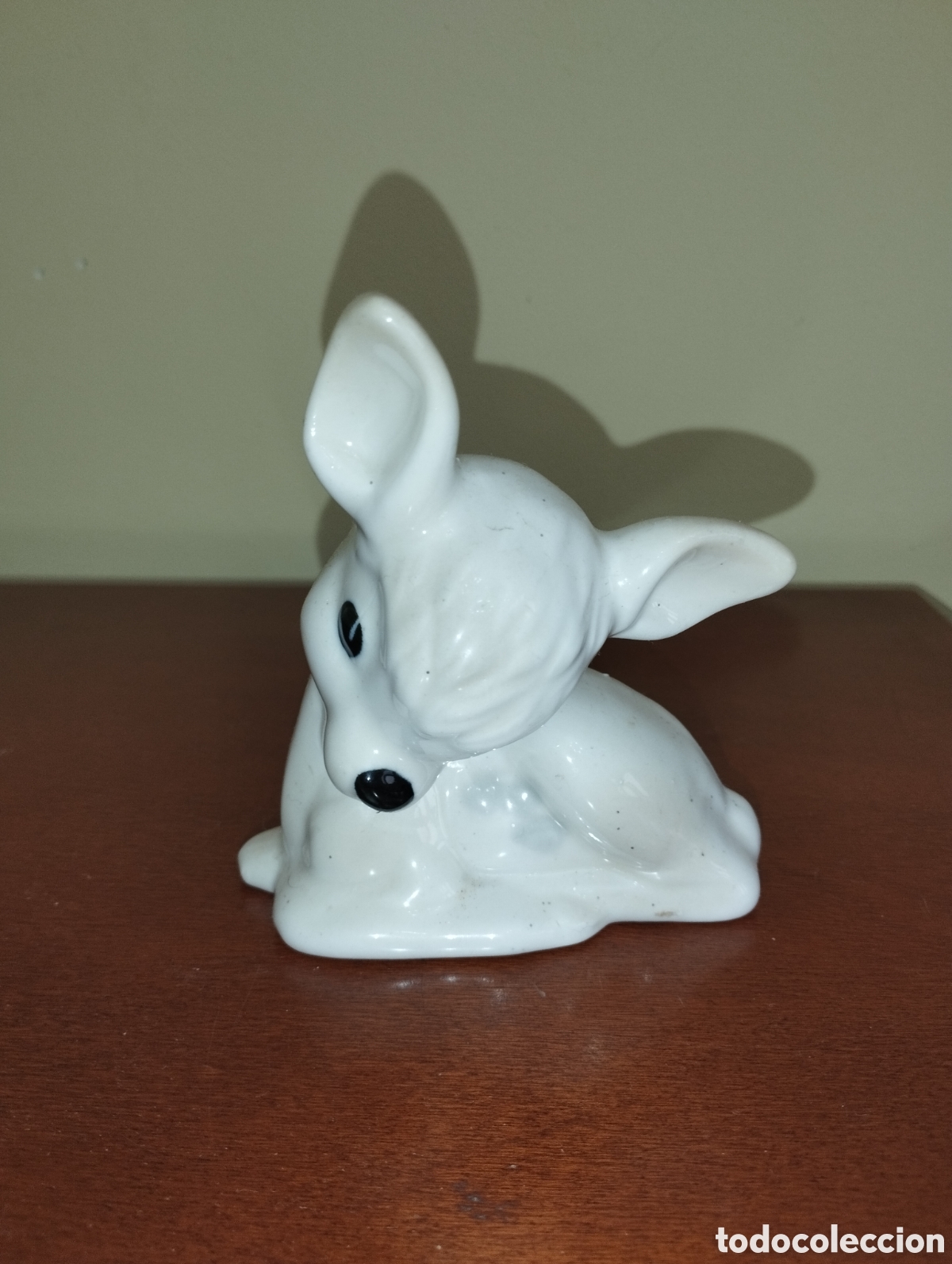 Vintage: Figura de cer&aacute;mica cervatillo