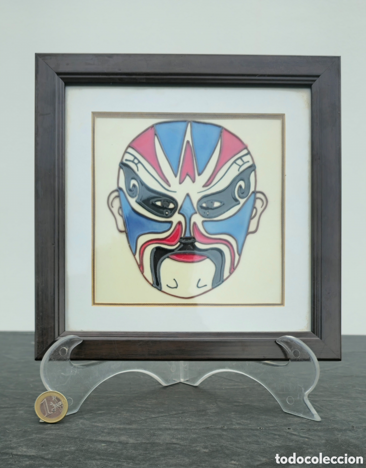 Vintage: Azulejo Jingju. Lianpu