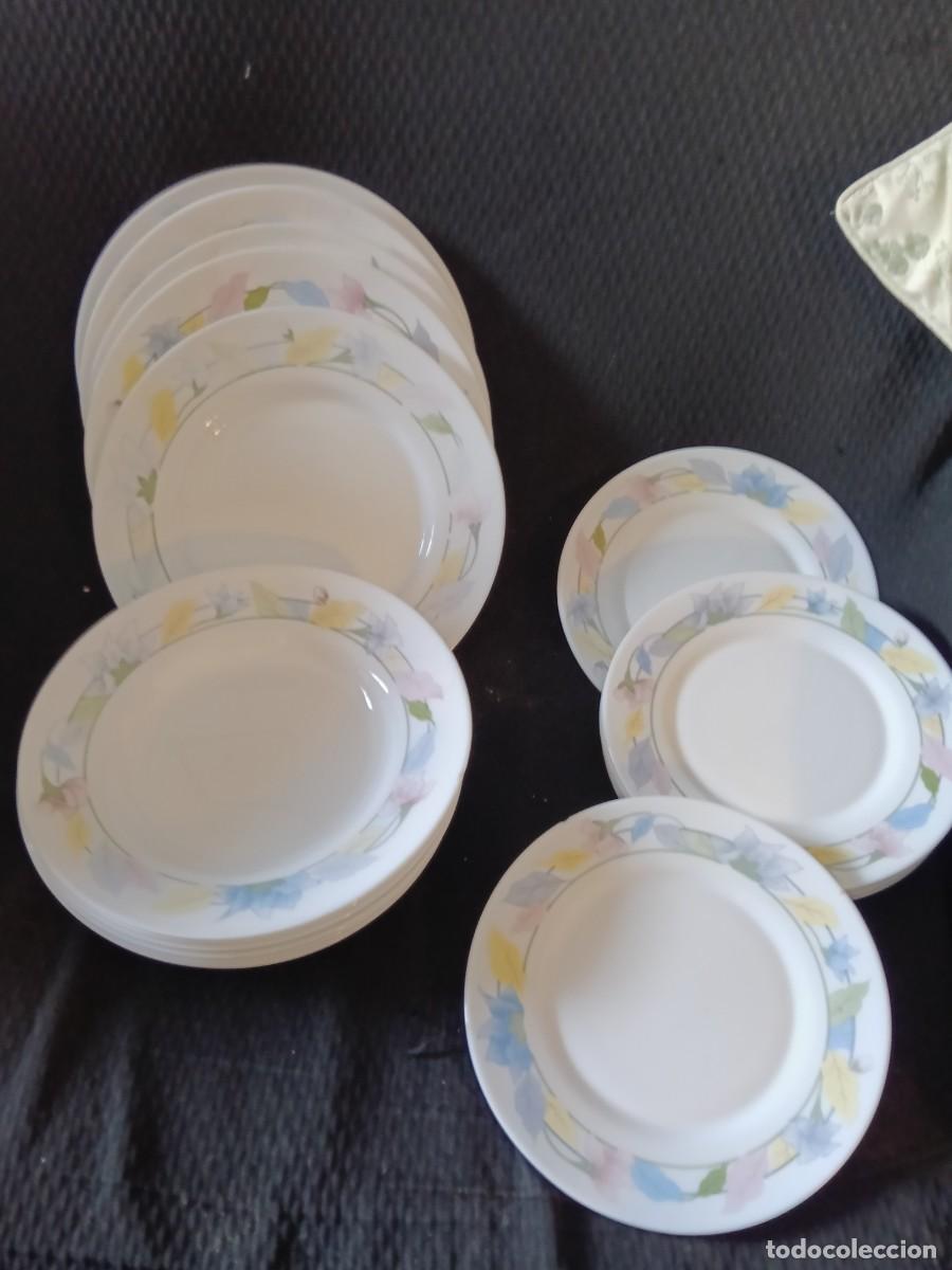 Vintage: LOTE 20 PLATOS ARCOPAL 8 PEQUE&Ntilde;OS-6 MEDIANOS HONDOS-6 GRANDES