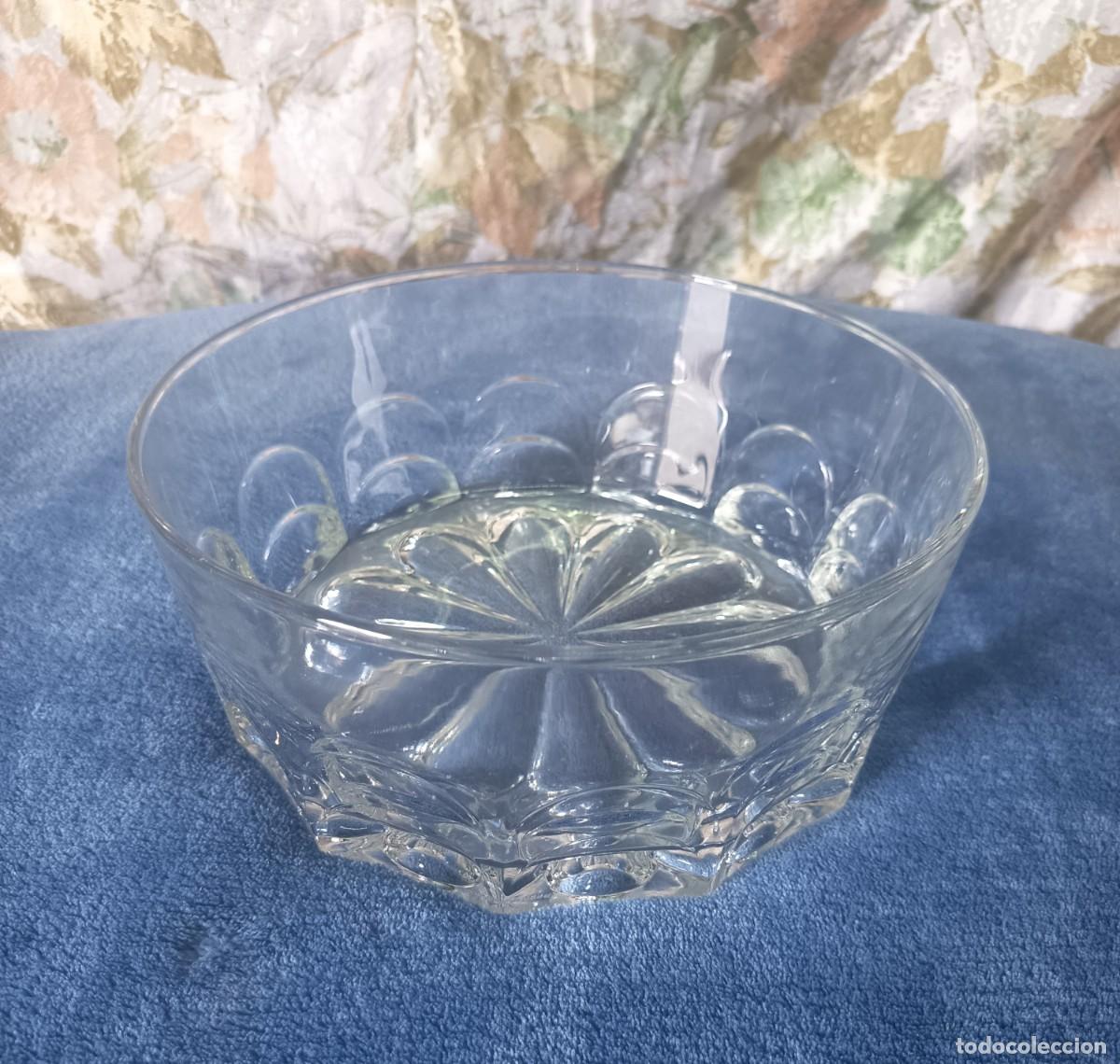 Vintage: Ensaladera de cristal