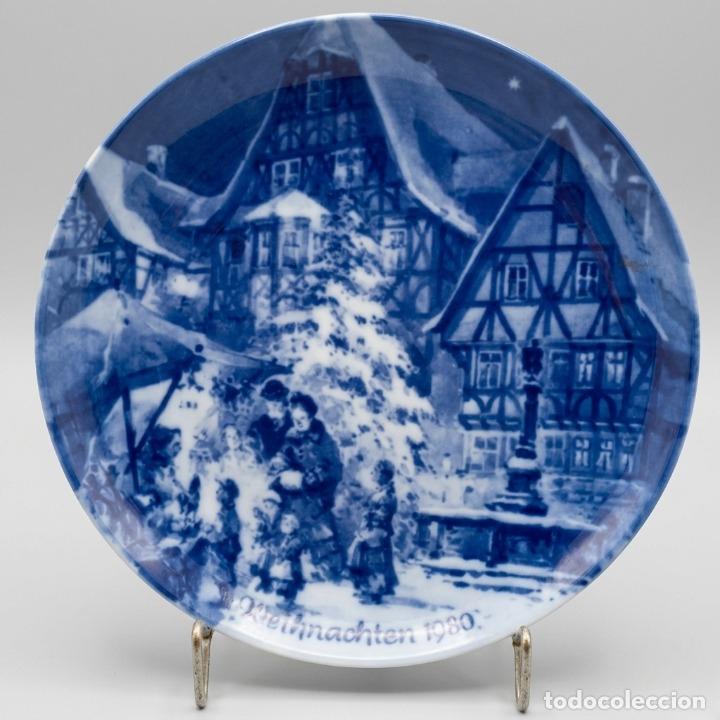 Vintage: Plato Navidad 1980 Berlin Design - Miltenberg - Edici&oacute;n Limitada Alemania