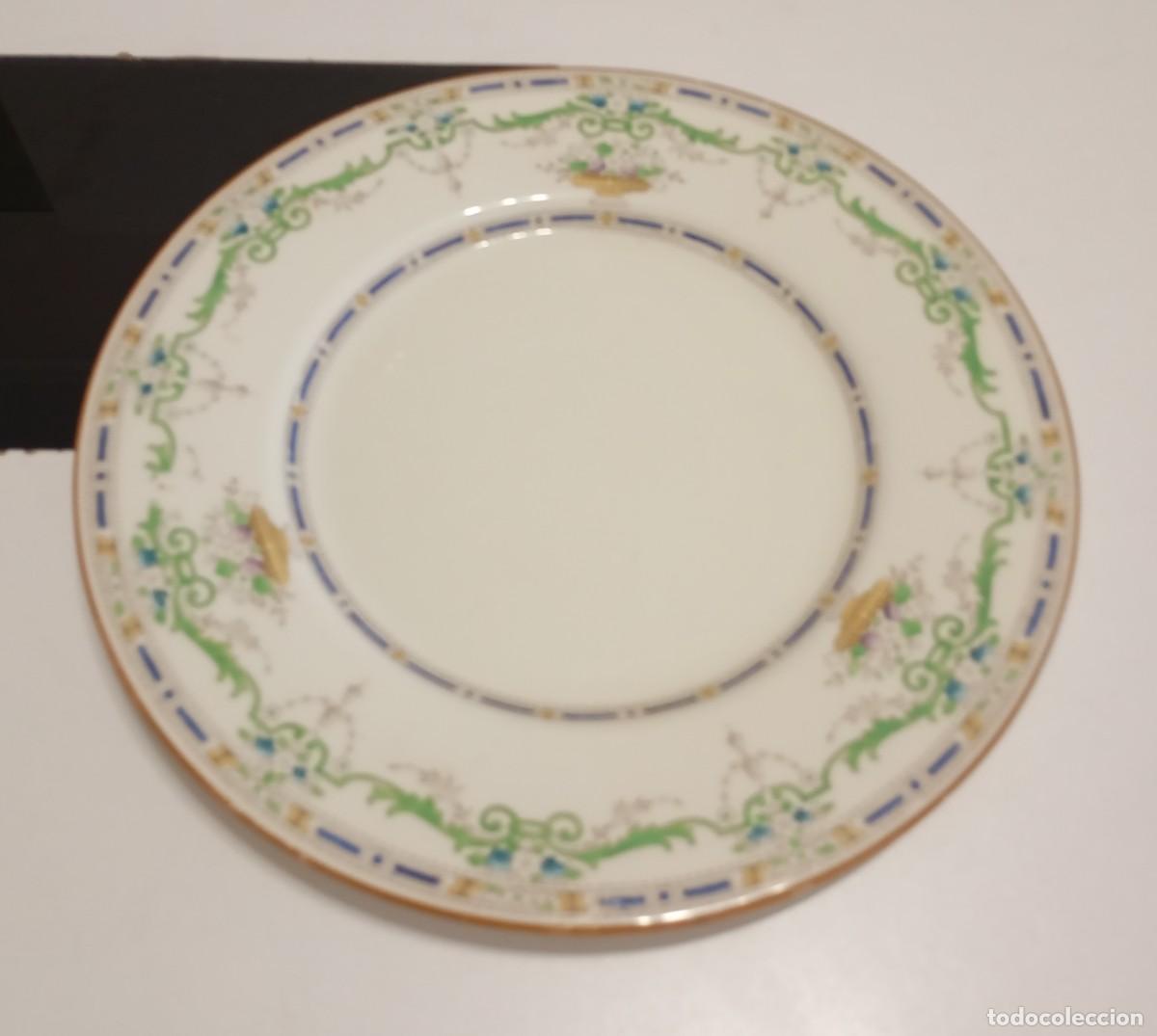 Vintage: PLATO DE PORCELANA, ROYAL DOULTON, PATR&Oacute;N THE ORMONDE, VINTAGE DE 1940-50, N&Uacute;MERO REFERENCIA 727718