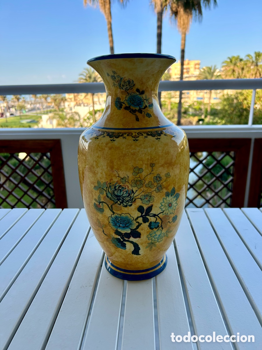 Vintage: Jarr&oacute;n cer&aacute;mica Florero