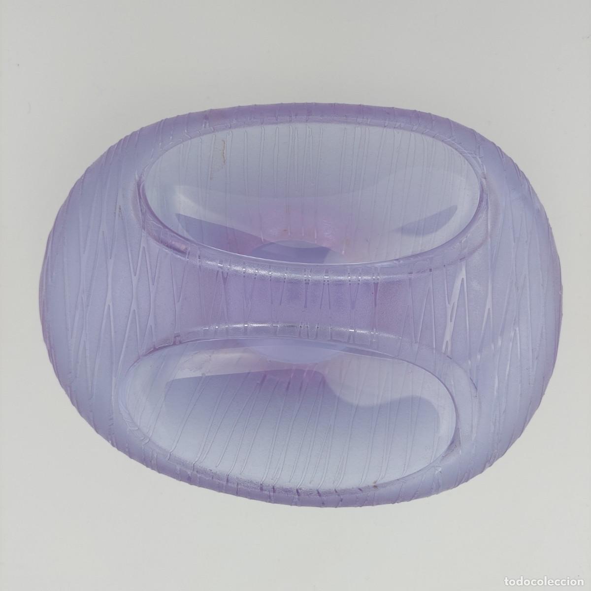 Vintage: Bol de cristal Miloslav Klinger Zelezny Brod neodimio